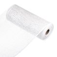 thumbnail image 1 of Unique Bargains PP Burlap Mesh 10' x 10 Yards Decorative Wrapping Ribbon, White 1 Roll, 1 of 5