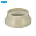 thumbnail image 3 of Unique Bargains 8' to 6' Duct Reducer Connector Ventilation Tube Increaser Adapter Beige 2 Pack, 3 of 5