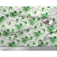 thumbnail image 2 of Soimoi Tissu en Velours Imprimé Feuilles et Roses par Yard 58 Pouces de Large, 2 of 3