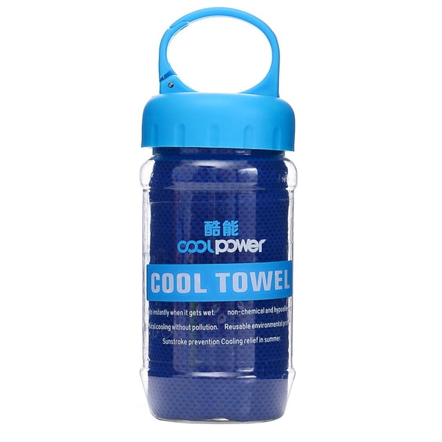 Chillmax Towel Cooling Absorbent Towel for Sports Yoga Workouts Stay Refreshed Dry Instantly