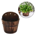 thumbnail image 3 of S SERENABLE Barrel Planter Garden Flower Pot Container Outdoor Indoor Flower Pot S S, 3 of 9
