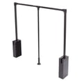 thumbnail image 1 of Wardrobe Rail, Alumina Tube Retractable Wardrobe Lift Hanger Closet Rod  For Cloakroom For Bedroom For Office· For Dormitory, 1 of 8