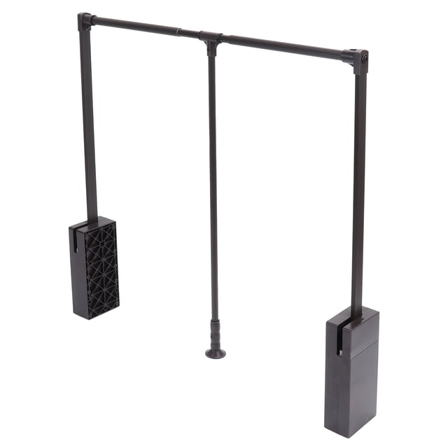 Wardrobe Rail, Alumina Tube Retractable Wardrobe Lift Hanger Closet Rod For Cloakroom For Bedroom For Office· For Dormitory