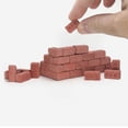thumbnail image 4 of XFGOU Casse-Tête en Briques Jouet Jouets et Passe-Temps Nouveau 24 Pcs Mini Briques de Ciment Cendres Construisez Votre Propre Petit Mur Mini Briques Rouges Éducation, 4 of 7