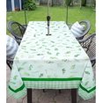thumbnail image 1 of Waterproof Outdoor Tablecloth with Umbrella Hole for Rectangle Table 60x84inch Patio Table Cloth with Zipper, 1 of 5