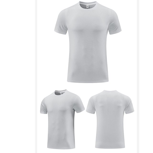 Styesk T Shirts for Man Men's Summer Solid Color Short Sleeved Outdoor Running Sports Ice Breathable Short Sleeved