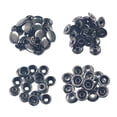 thumbnail image 4 of GUOOL 50x Snap Fasteners Press Stud Buttons for Leather Jacket Jeans Bag Clouses Black, 4 of 7