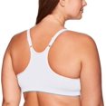 thumbnail image 2 of Playtex Womens Nursing Sport Racerback Bra, S, White, 2 of 2