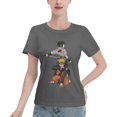 thumbnail image 1 of T-Shirt Basique à Manches Courtes pour Femmes Naruto Naruto Sasuke, 1 of 6