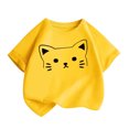 thumbnail image 2 of Rbaofujie T-Shirts Graphiques à Manches Courtes pour Filles et Tout-Petits, 2 of 7