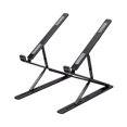 thumbnail image 2 of lionlar Portable Aluminum Alloy Folding Laptop Stand Adjustable Laptop Riser Holder for Balck, 2 of 5