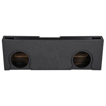 Boîtier de Caisson de Basses à Double Cabine Ras du Cou 12 Pouces Ventilé et Porté avec Enceinte pour 07-13 GMC/Chevy