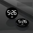 thumbnail image 3 of Stick-On Car Digital Clock - Motion-Activated LED Display, Durable Metal & Decorative Design - Timekeeping for Cars/Boats/Bikes with Easy Installation, 3 of 3