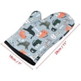 thumbnail image 4 of Mitaine de Four Mitaines de Four, Supports de Casseroles Mitaine Gants de Cuisson Gants de Four Gants de Four Mitaines de Four Gants de Cuisson Gants de Four Gants de Cuisine Résistants à la Chaleur Lot de 2, 4 of 5