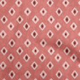 thumbnail image 1 of oneOone Georgette Viscose Tissu Rose Aztech Africain Robe Tissu Tissu Imprimé par la Cour 42 Pouces de Large, 1 of 4