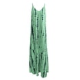 thumbnail image 5 of Birdeem Womens Spring and Summer Solid Slim Fit V-Neck Racerback Tank Top Wrapped Hip Casual Dress, 5 of 5