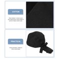 thumbnail image 3 of Chef Hat Breathable Chef Hat Decorative Chef Hat Restaurant Cook Hat Unisex Chef Hat with Ties, 3 of 8