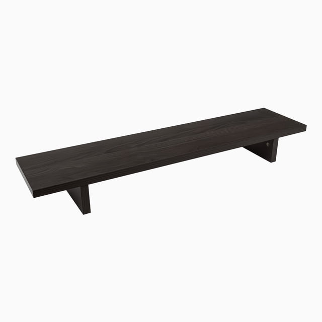 Desky Monitor Stand - Burnished Wood Laminate