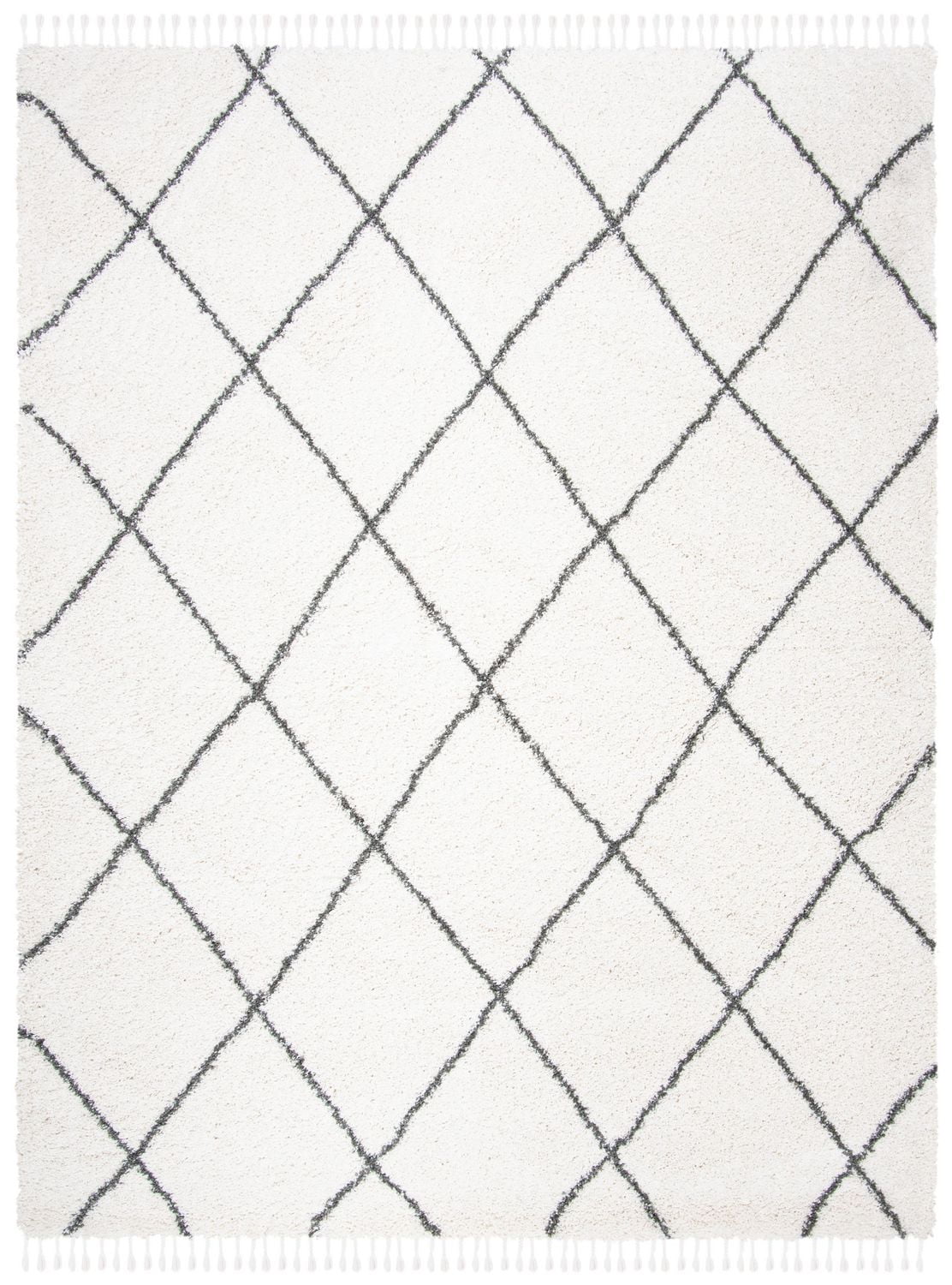 Safavieh Moroccan Fringe Alastar Tapis Géométrique Shag
