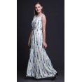 thumbnail image 4 of Bimba Robe Longue Débardeur pour Femmes Shibori Maxi Col Rond Imprimée Robe de Soirée-Xx-Grand, 4 of 6