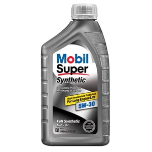 Mobil Super 112914 5W-30 Synthetic Motor Oil - 1 Quart (Pack of 6)
