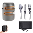 thumbnail image 1 of Camping Cookware Set Camping Cooking Set Portable Camping Cookware Outdoor, 1 of 8