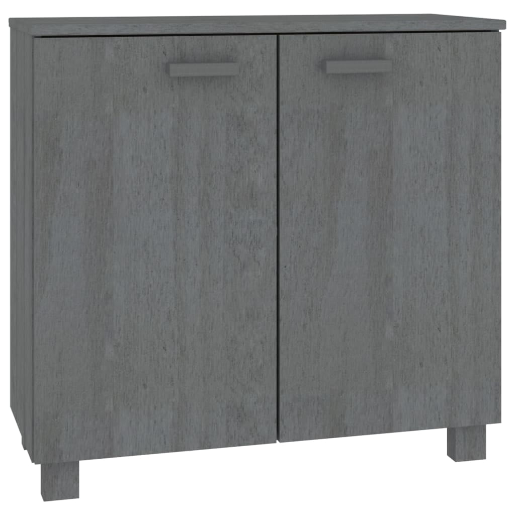 vidaXL Buffet pour Salon Cuisine HAMAR Bois Massif Pin