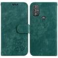 thumbnail image 2 of Compatible with Motorola Moto G Power 2022 Embossed Cute Tiger Flip Folio Wallet Case Card Pocket Holder Cover, 2 of 5