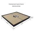 thumbnail image 2 of Old Board Game Checker Folding Table Magnetic Go Chess Set Portable Gift AN88, 2 of 7