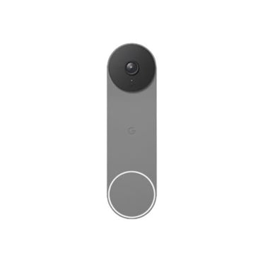 Google Nest Doorbell (Battery) - Video Doorbell Camera - Wireless Doorbell Security Camera - Ash
