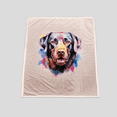 thumbnail image 3 of Pets, Paws and Ideas Couverture Imperméable pour Animaux de Compagnie pour Chiens et Chats, Protecteur Réversible pour Meubles, Lit et Canapé, Anti-Déversement, Lavable, Housse en Flanelle Sherpa Douce Motif Patte Noire, 3 of 7