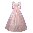 thumbnail image 1 of Pompotops Robe Vintage Gothique de Cour pour Femmes, Jupe à Volants en Dentelle, 1 of 4