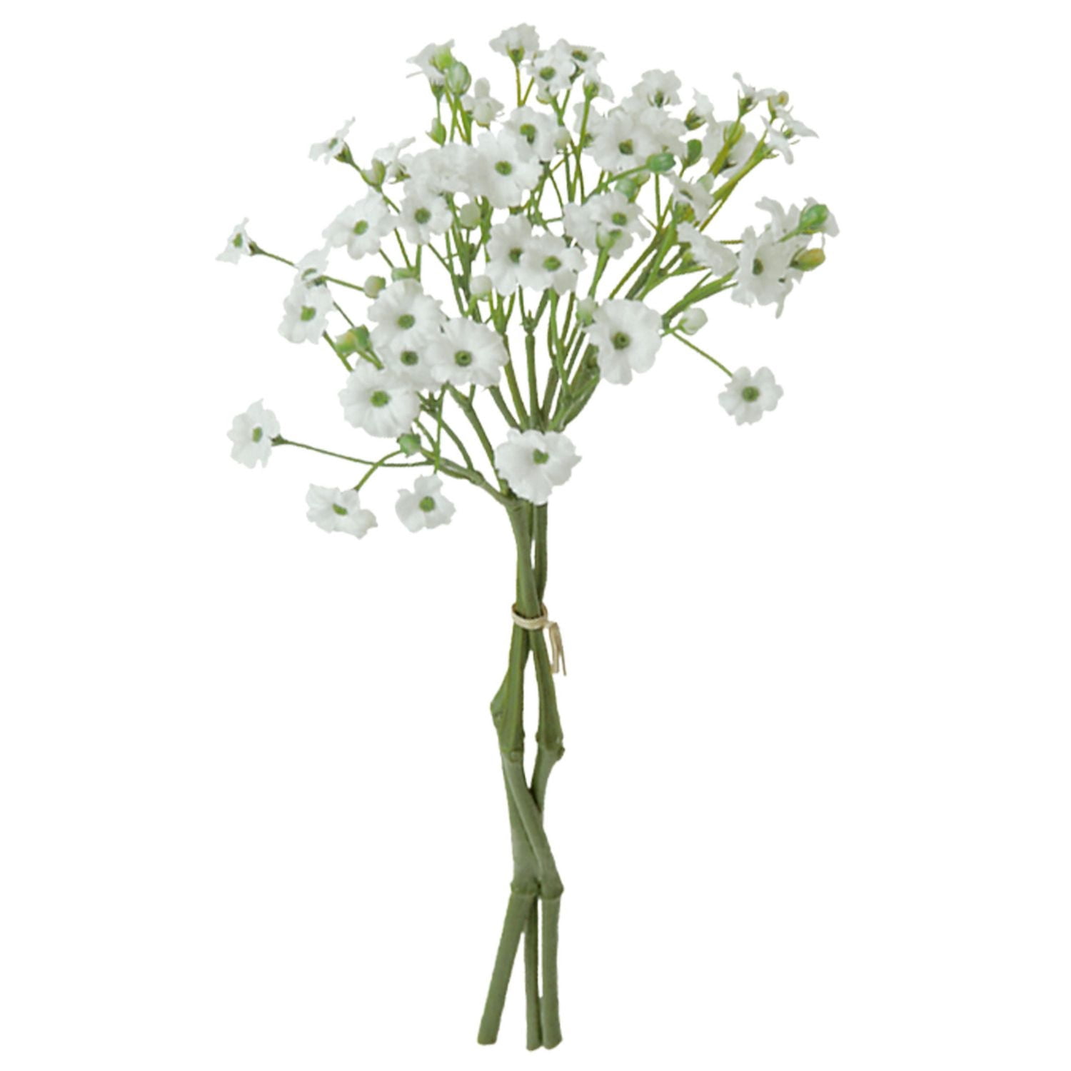 Ensemble de 3 Tiges de Fleurs de Gypsophile Artificielles