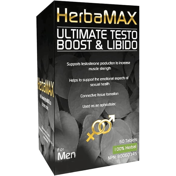 HerbaMAX Ultimate Testo Boost & Libido