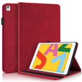 thumbnail image 1 of Emboss Tree Leather Flip Case for iPad 10.2 2020 2021 Cover Wallet Tablet Funda for iPad 10 9 8 7 8th 9th 10th Generation Case red-tree iPad 10.2 9th Gen., 1 of 5