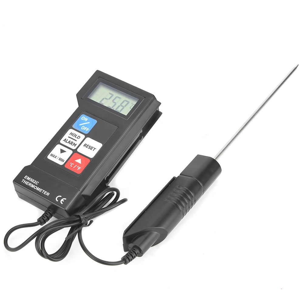 EM502C Food  Memory Function Celsius Fahrenheit Switchable with 17cm Length Probe