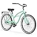 thumbnail image 3 of sixthreezero Around The Block Vélo de Plage Cruiser pour Femmes, Bicyclette Hybride avec Porte-Bagages Arrière, 3 of 4