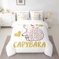thumbnail image 2 of YST Capybara Comforter Set Bed in a Bag, Polyester, Full Size (7 Count), 2 of 5