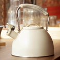 thumbnail image 2 of Portable Whistling Kettle 3L Large Capacity Water Kettle Teapot Boiling Beige, 2 of 8