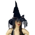 thumbnail image 1 of Costumes For All Occasions Mr167027 Witch Hat Deluxe Winding, 1 of 3