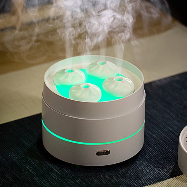 TIMIFIS Air Humidifier Cool Mist Humidifiers for Babies, Quiet and Small Humidifier for Bedroom Nightstand, View, Space Saving, Auto Shut Off with Led Night Humidifiers for Bedroom