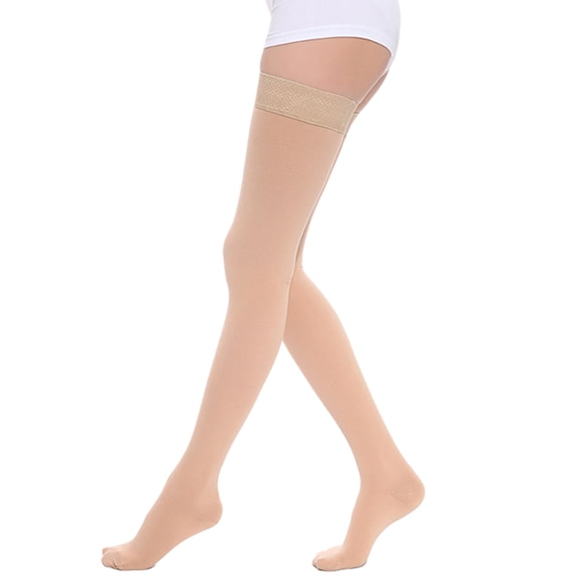 tredstone Comfortable And Soft Tights High Stocking For Comfort Breathable Compression Stockings Toe wrapping - skin M 1Set