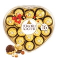 thumbnail image 1 of FERRERO ROCHER Fine Hazelnut Milk Chocolate Heart Gift Box, 16 Chocolates, 1 of 6
