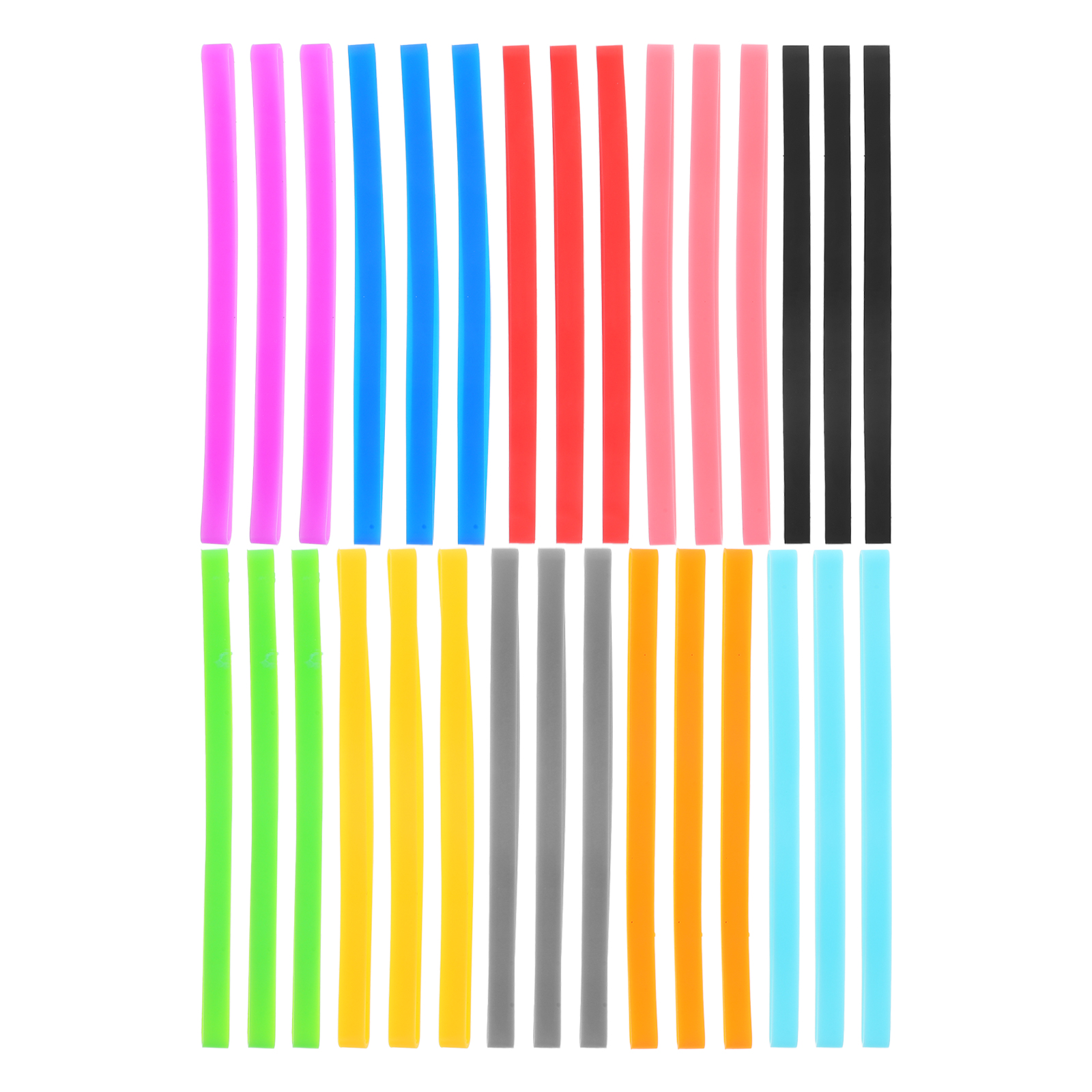 Miangastore Travelers Notebook Bands For Sports 30Pcs 5.31X0.28X0.20In