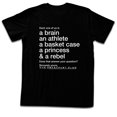 thumbnail image 1 of The Breakfast Club Question Black T-Shirt, 1 of 2