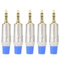 thumbnail image 2 of Audio Plug Audio Cable Jack 3.5mm Jack Adapter 5PCS 3.5mm Metal Jack Audio Cable Adapter Welding Head Plug DIY Stereo Connector, 2 of 8