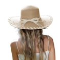thumbnail image 1 of Chapeau Fedora Chapeau Rigide avec Visière Rétractable Chapeau de Camping pour Femmes Bandes de Chapeau pour Femmes Chapeau pour Femmes Chapeau de Plage Outback pour Femmes Chapeau d'Extérieur pour Femmes Sombrero Imperméable Fedora d'Été à Grand Bord Chapeau de Soleil, 1 of 4