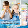 thumbnail image 4 of EIGTHTAIL Trousse de Test d'Eau Potable 16 en 1 Trousses de Test pour 100 Pcs Bandes de Qualité Chlore Libre, 4 of 5