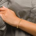 thumbnail image 4 of Diamond2Deal 10K Bracelet en Maille Extensible Or Jaune 7.25 Pouces pour Femmes, 4 of 6