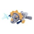 thumbnail image 1 of Dr. Brown's Lovey Pacifier and Teether Holder Teddy the Triceratops with Happy Paci Silicone Pacifier, 1 of 6